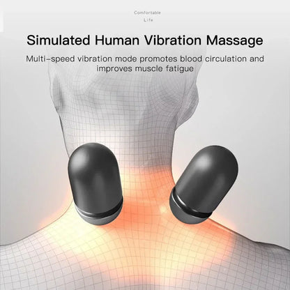 Elektrisches Nackenmassagekissen mit Heizfunktion und Vibration