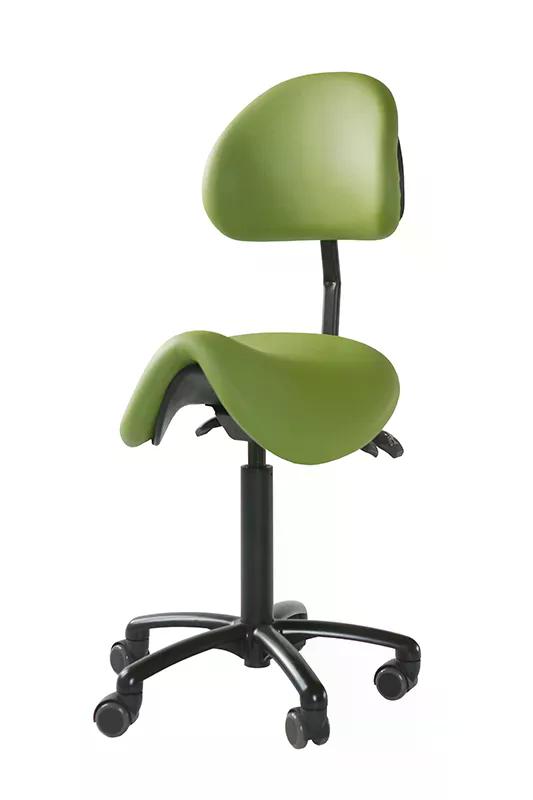 Sattelhocker ERGO mit Rückenlehne